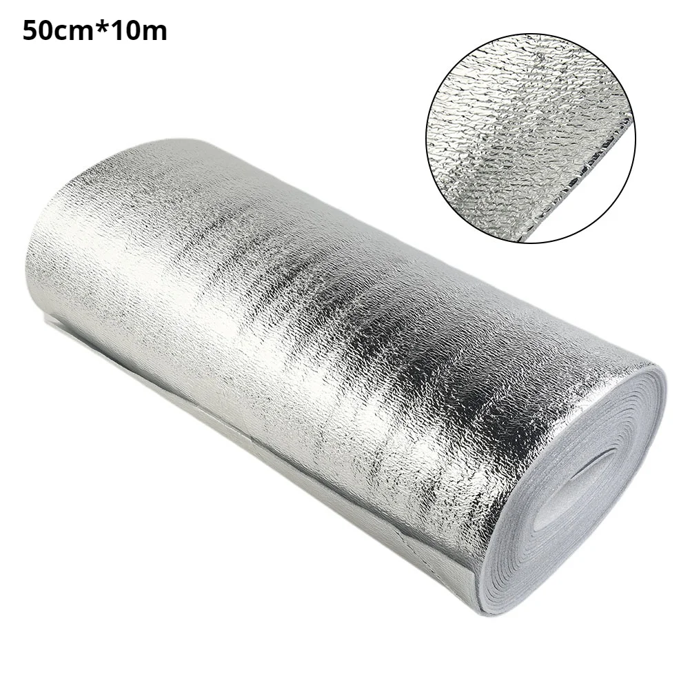 5/10m Radiator Reflective Film Wall Thermal Insulation Reflective Film Aluminum Foil Thermal Insulation Film Radiator Film