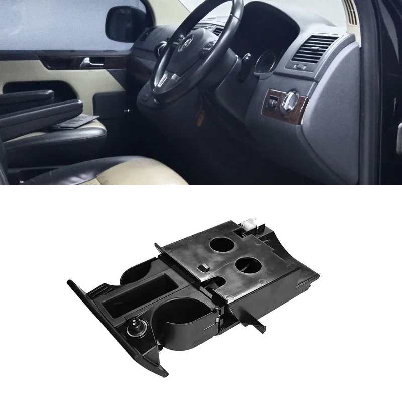 

7H285860130T RHD Cup Coin Holder For VW T5 Transporter Ashtray Car Front Drink Water Cup Drink Holder Cup Holder Stand