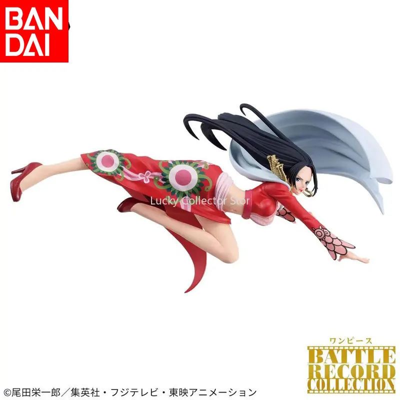 Bandai 100% Genuine One Piece BRC Empress Boya Hancock Battle Record PVC Doll Toy Children's Gift Collection Model in Stock