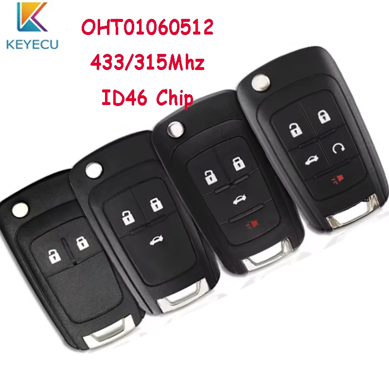 

Умная лампа KEYECU для Chevrolet Cruze Camaro Malibu Sonic Opel GMC OHT01060512 2B/3B // 4B/5B 315 МГц ID46