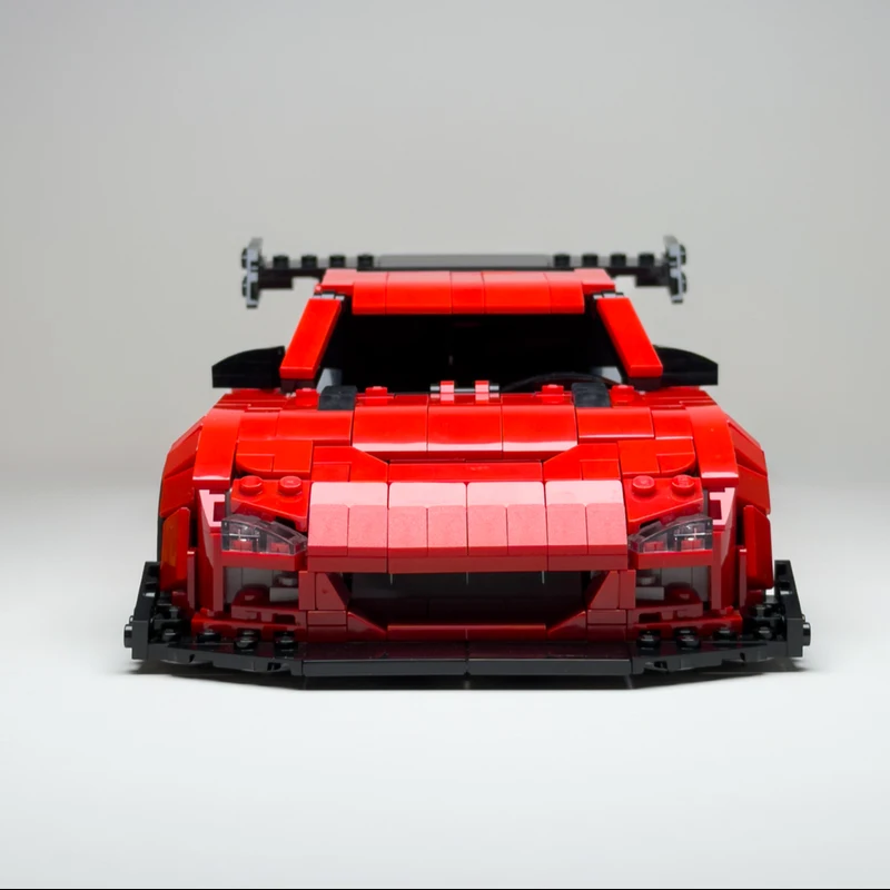 Building Block Set MOC-266630 Racing Car Model RX7 1054 Pieces Adult Birthday Toy Puzzle Toy, Christmas Gift