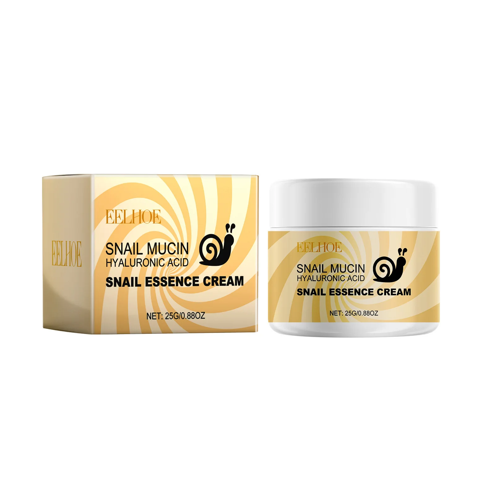 EELHOE Snail Mucin Cream Enhance Skin Elasticity Moisturizing Skin Lightening Product Freckle Removal Dark Spots Removing Cream