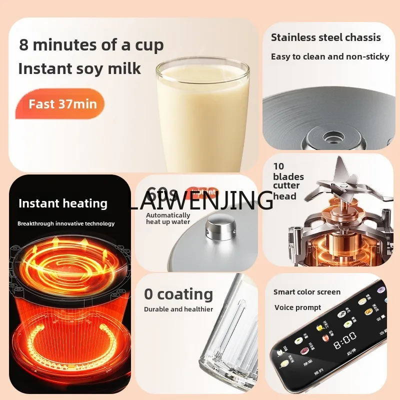 MJY spremiagrumi automatico per uso domestico con interruttore a muro istantaneo per latte di soia