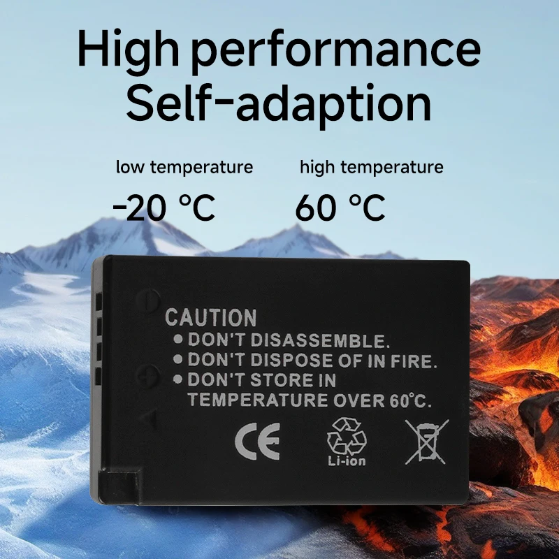   حزمة بطارية Canon LP-E17 LP-E17 متوافقة مع Canon EOS Rebel T6i,T6s,T7i,750D,760D,8000D,Kiss X8i