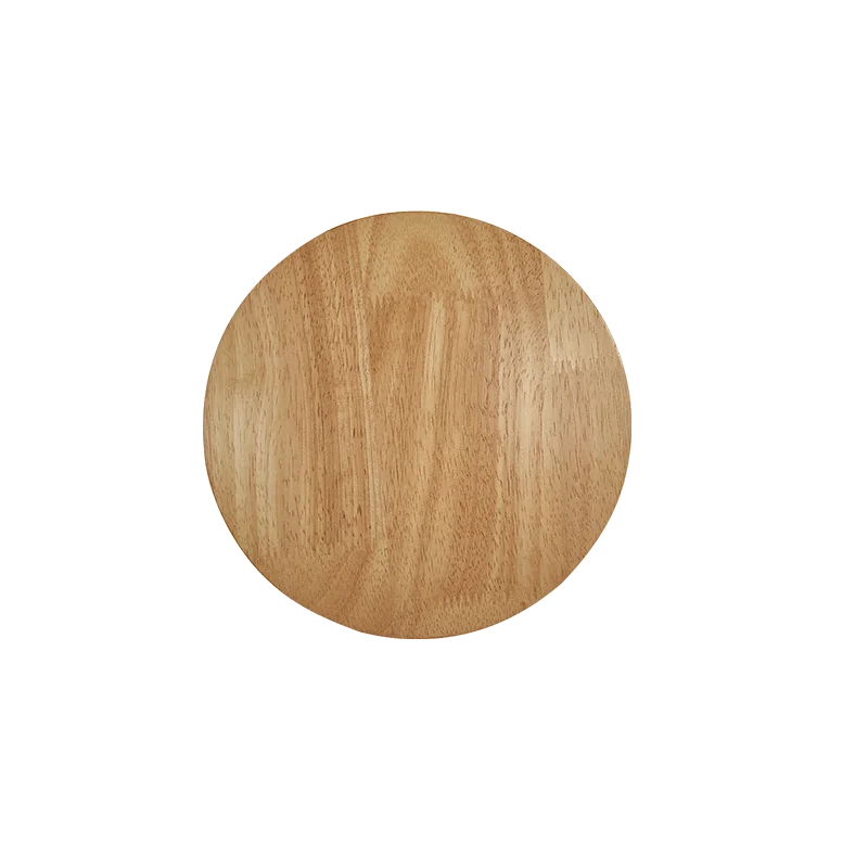 Applique Murale LED Ronde en Bois au Design Nordique Moderne, Luminaire d\'Nik, Idéal pour une Chambre à Coucher ou des Escaliers