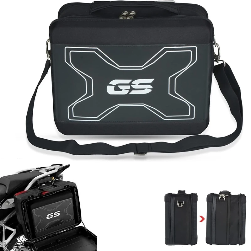 

Motorcycle Black Luggage Side Case Inner Bag For BMW R1200GS LC R1250GS Adventure F750GS R1250GS F850GS Suitcases Bag