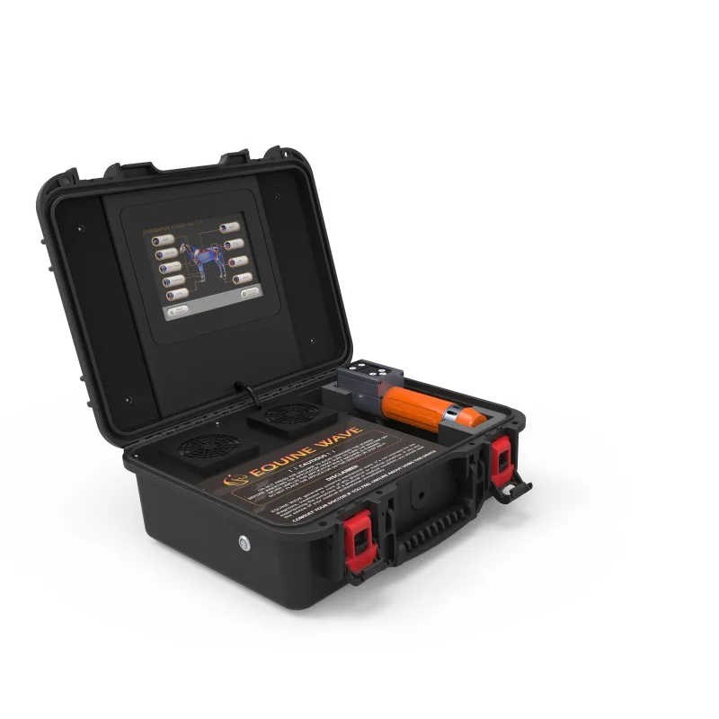 Urządzenia do fizjoterapii Końska maszyna do fal uderzeniowych Narzędzie do masażu powięzi Sprzęt do fizykoterapii do łagodzenia bólu