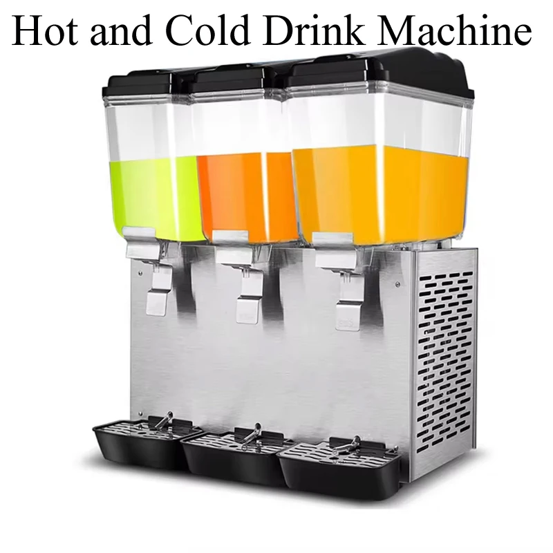 

Beverage Machine Commercial Cold Drink Three Cylinder Automatic Soymilk Multicolor Self-service Selling Juic