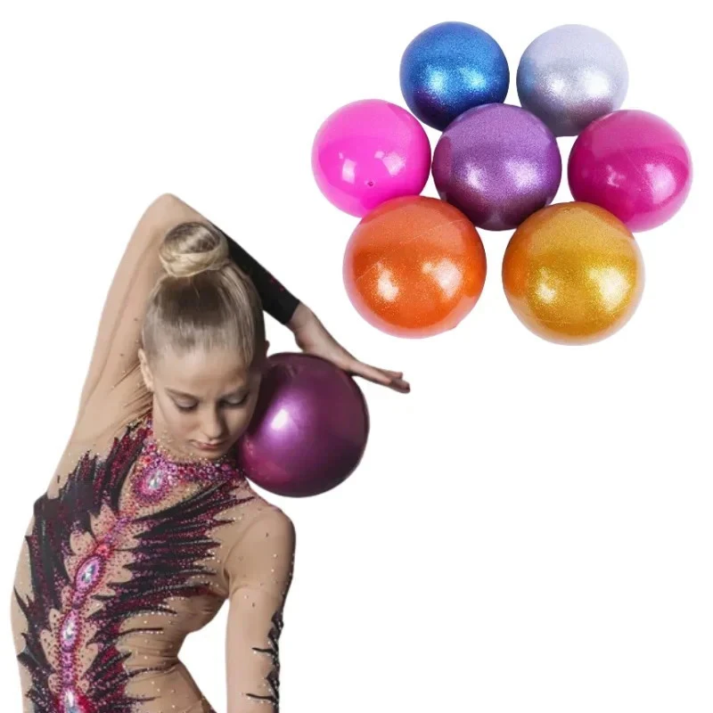 1PC 15/18cm Explosion-Proof Girl Gymnastics Ball Training For Kids Dance Practice Exercise Competition Rhythmic Gymnastics Ball