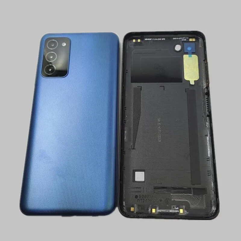 For Samsung Galaxy A03S 2021 A037U Back Battery Cover Rear Panel Door Housing Case with Camera Lens Repair Parts