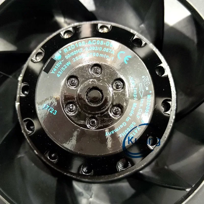 Original Imported Fan for R2D190-AC08-09 R2D190-AC08-10 M2D068-BF 415V