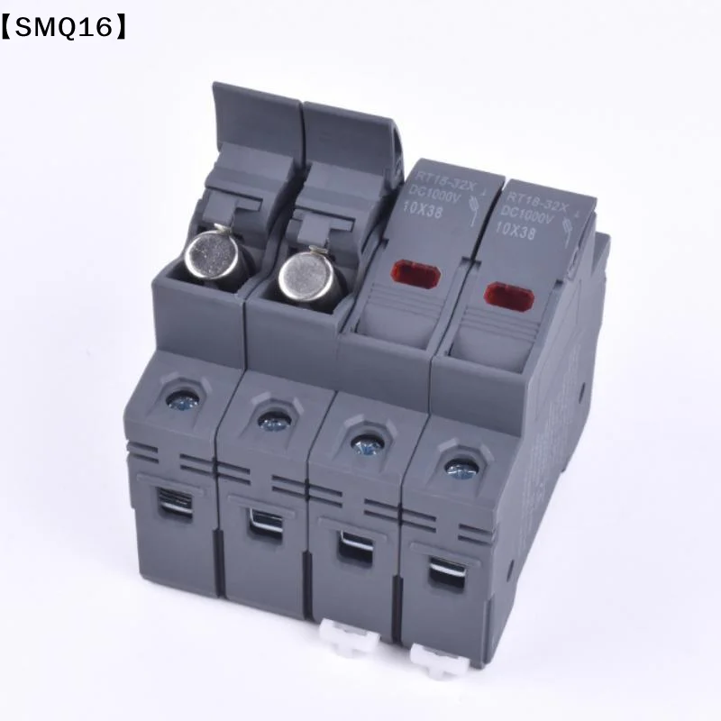 DC1000V Fuse Photovoltaic Combiner Box Fuse10x38mm Fuse Core ZHPV-32 2p Holder High Breaking Capacity Fuses For Solar PV【SMQ】