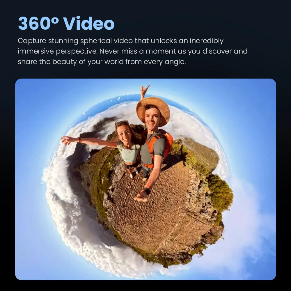 GoPro-Max 360 ° Panoramic Motion Camera, Anti-Shake Diving HD Touch Screen, Vlog Camera, Original