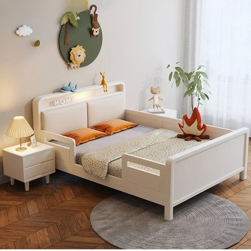 

-ForLuxury Bed Children's Individual Girl Child Juvenile Baby Bassinets Toddler Furniture Family Berceau‌ Storage Mother Beds&