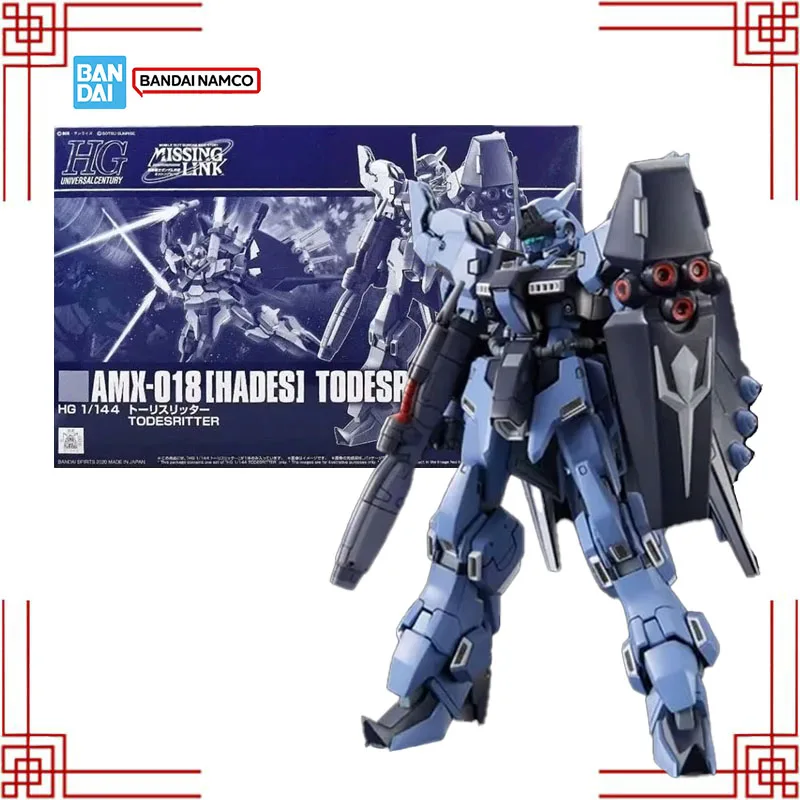 

Bandai Gundam Model Kit HG 1/144 AMX-018HADES Todesritter Action Figure Gunpla Building Kit Anime Figures Collectibles Toys Gift