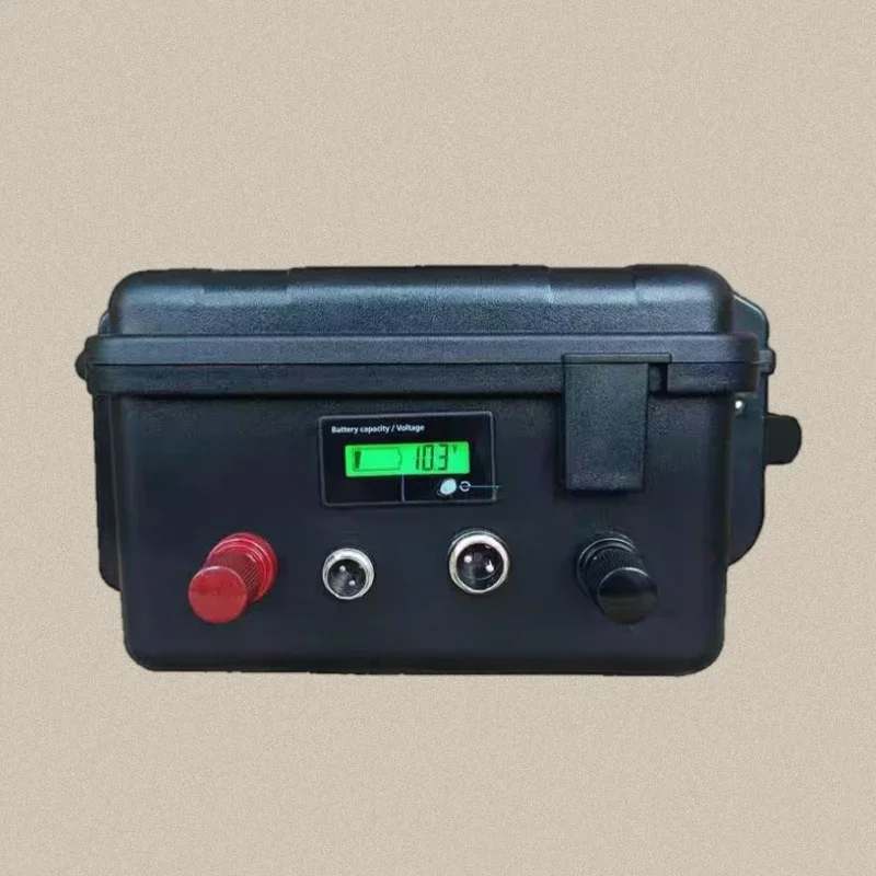 Portable polymer lithium battery, 12V, 60Ah, 80Ah, 100Ah, 120Ah, 150Ah, 180 Ah, 200Ah, boat motors, power bank