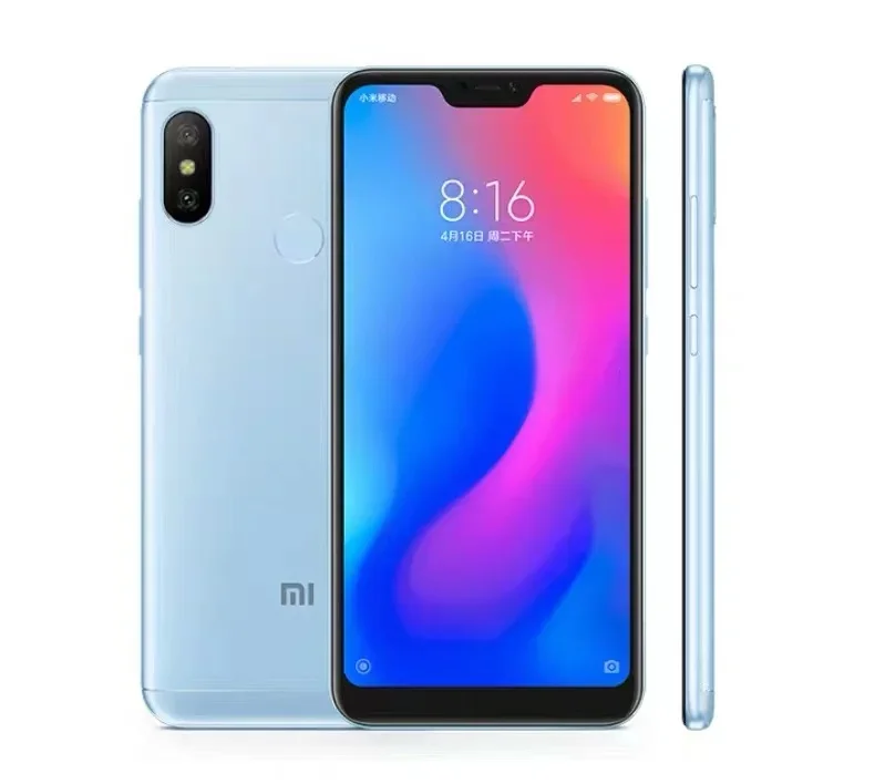 هاتف Xiaomi Redmi 6 Pro 4GB 64GB 4000 mAh Snapdragon 625 بكسل بطارية مزدوجة الشريحة Android Global Rom 4G هاتف محمول 3GB 32GB