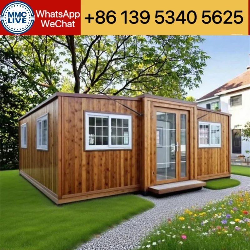 Recipiente plegable de 10 pies con certificación CE para el hogar, aislado y resistente a altas temperaturas, contenedor móvil para el hogar a la venta.