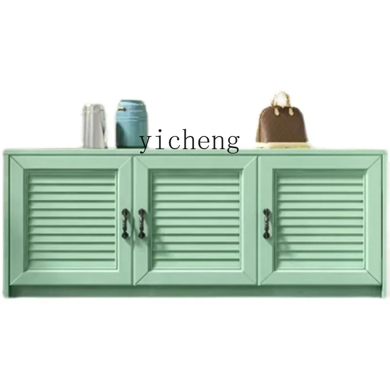 Aluminum Alloy Outdoor Rainproof and Sun Protection Shoe Cabinet Multifunctional Large Capacity Shoe Cabinet