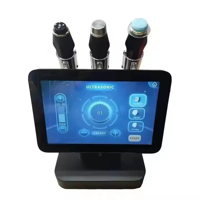 Nieuwste modellen 3-in-1 Co2-zuurstofbel Diep reinigingsapparaat Gezichtsreiniger Ultrasone reiniger Wasmachine Reinigingsborstel