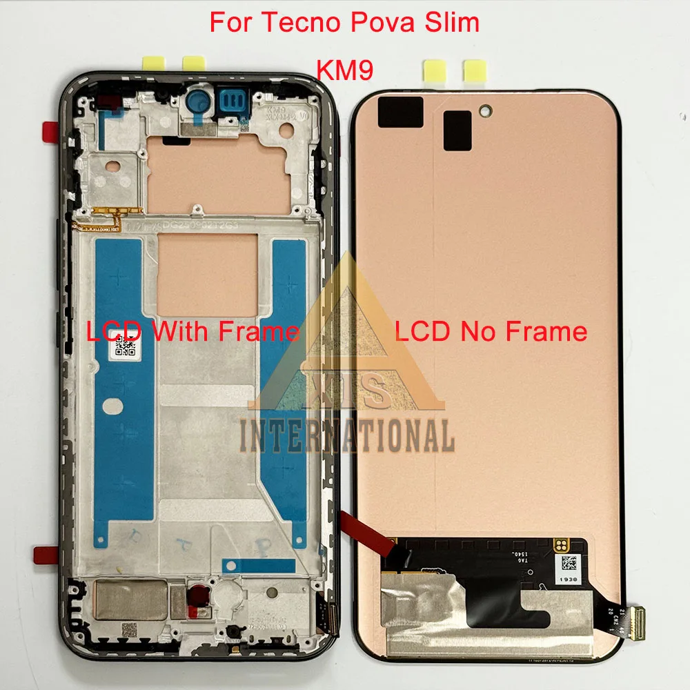 original-for-infinix-tecno-pova-slim-km9-lcd-display-screen-touch-for-infinix-tecno-spark-slim-km7k-lcd-display-frame