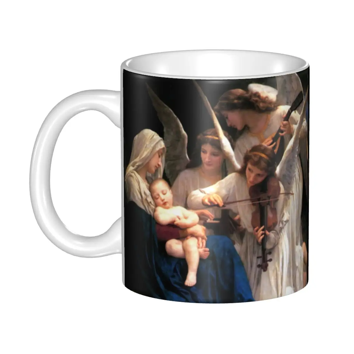 Our Lady Of Perpetual Help Coffee Mug DIY Personalized Roman Catholic Virgin Mary Ceramic Milk Tea Mug