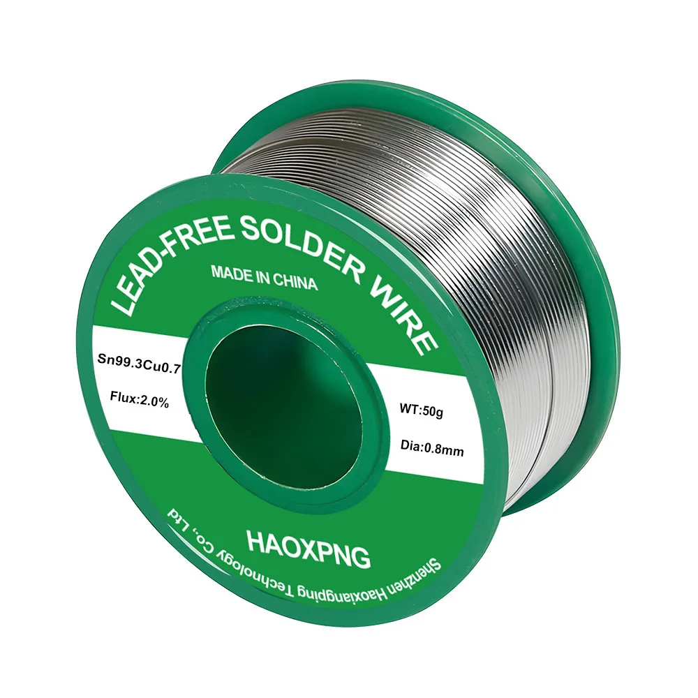 Lead-free Low Temperature Flux-cored Solder Wire Tin Low Melting Point 217 Degrees  Solder Wire Sn99.3cu0.7