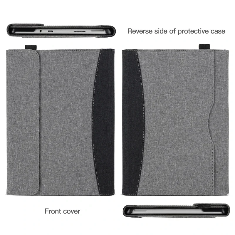 Case for Microsoft Surface Pro 9 8 7 6 5 4 for Surface Go 1 2 3 Tablet Protective Case Shell Funda Cover Stand with Pen Holder