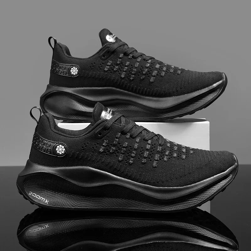 Zapatillas deportivas de malla para hombre y mujer, zapatos cómodos de tenis con amortiguación de placa de carbono para correr, entrenamiento y trotar, Unisex, 2024