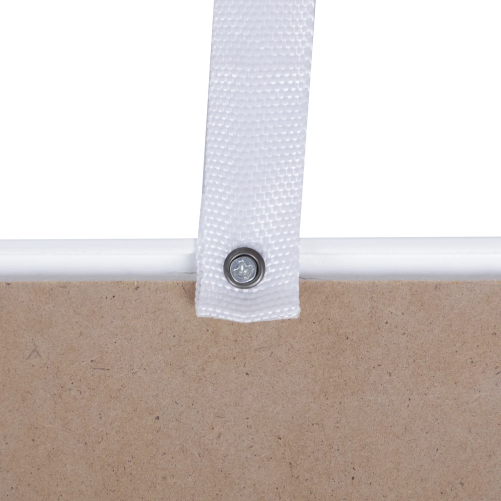 One Door & Three Layers Bathroom Cabinet White