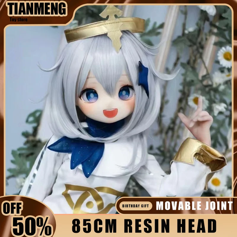 

RENHEYUOU 85CM Mongolian BJD Doll Animation Model Doll Resin Head Flexible Body Joint Adjustable Soft Metal Skeleton