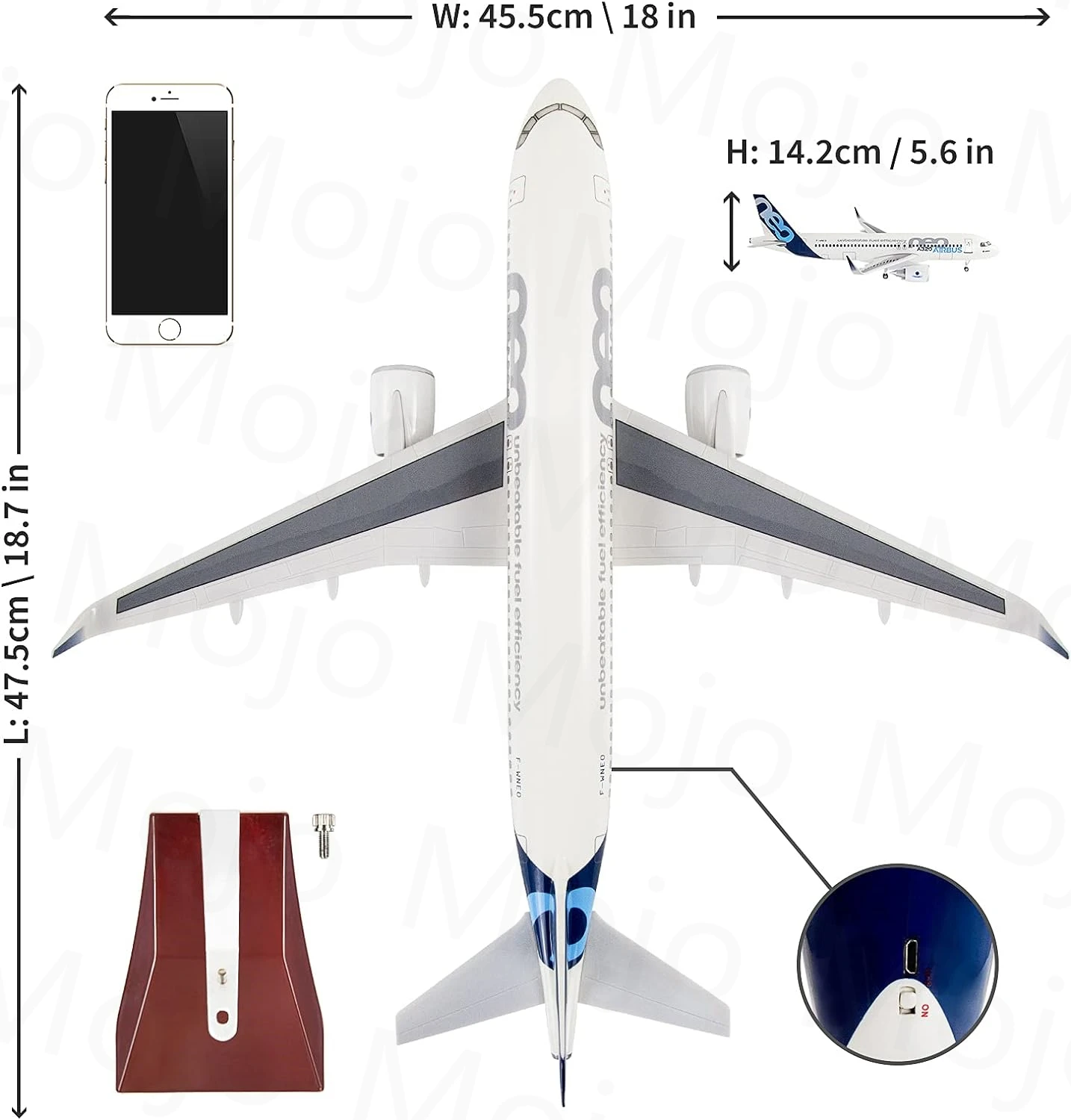 Imagem -06 - Modelo 320 Avião Display Aviões Modelo Aairbus Metal Airlines Plane Display Diecast Aircraft para Coleção Escala 1:80 A320 A320