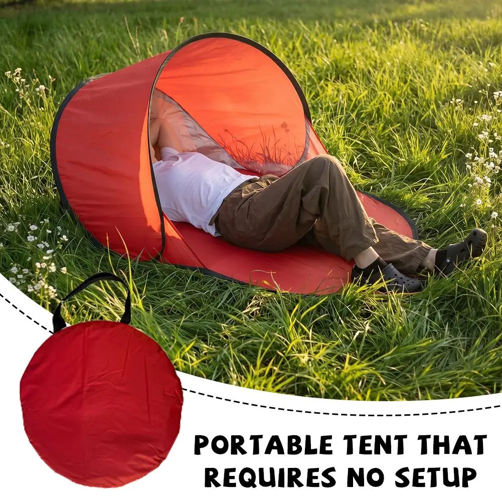 Single Sunscreen Sunshade New Outdoor Quick-opening Tent Portable Free-to-build Beach Camping Automatic Folding Lightweight Tent