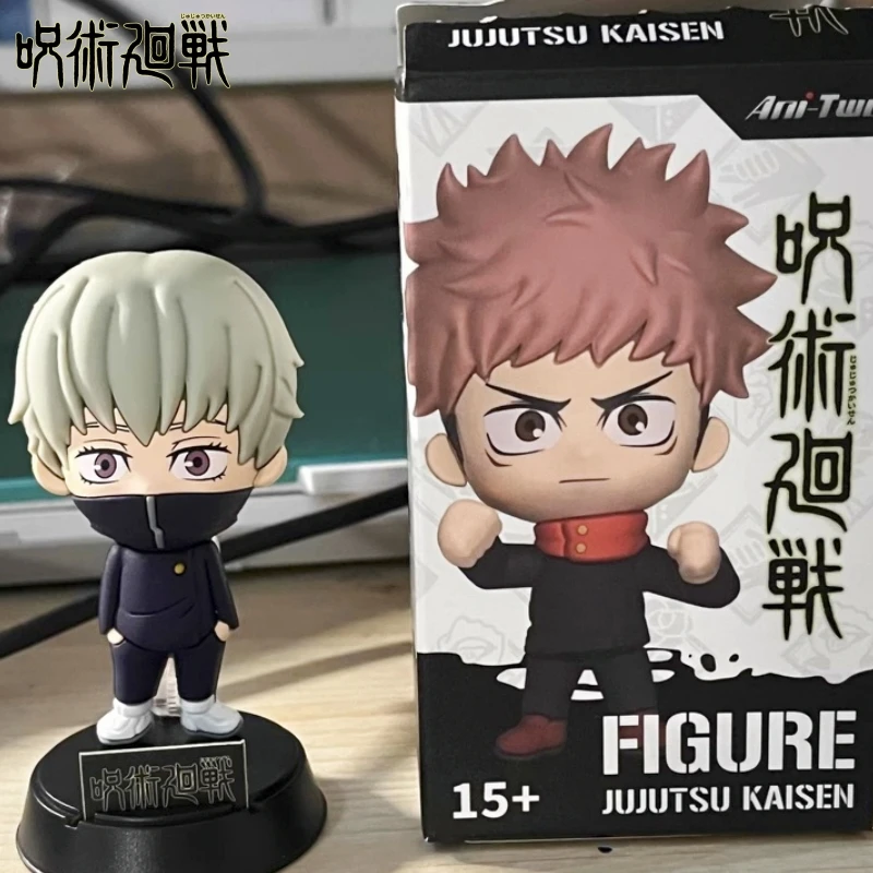 New Original Sunrisepop Jujutsu Kaisen Itadori Yuji Satoru Gojo Surrounding 3d Figures Blind Boxes Trendy Toys Model Toys Gifts