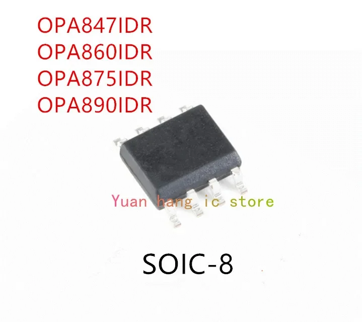 10 pezzi OPA847IDR OPA860IDR OPA875IDR OPA890IDR SOP-8