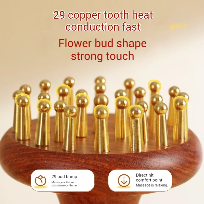 Escova de dragagem meridiana de ombro e pescoço, ferramenta de dragagem de pulso de cinto de massagem nas costas, ferramenta de raspagem meridiana de corpo inteiro, cura de madeira