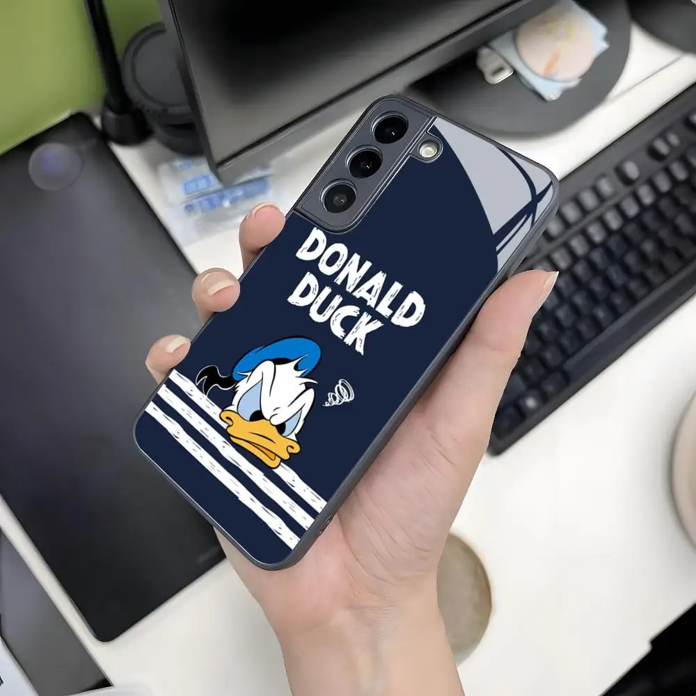 Donald Duck Phone Case for Samsung S24 Ultra S23 S22 S20 Fe S21 Plus Galaxy A54 A34 A24 A53 M54 Note 20 Glass Cover