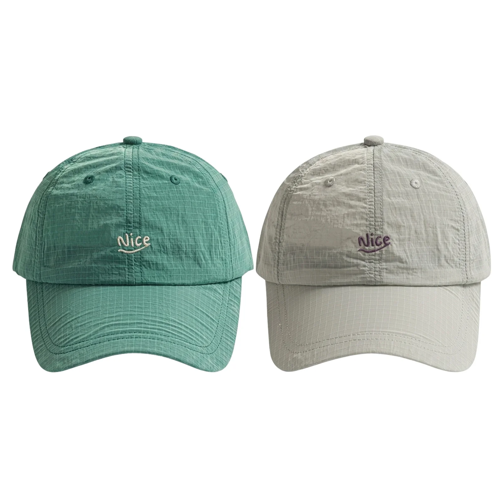 

Unisex Sun-Protection Hat Quick Dry Lightweight for Outdoor Sports UV-Protection Classic Plaid Design Adjustable Fit