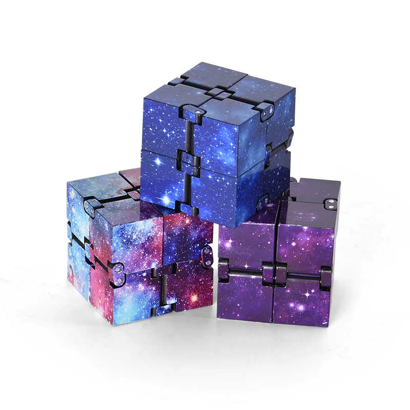 New Anti-stress Infinite Cubes Toys for Kids Adult Depression Anxiety Stress Relief Cube Toys Foldable Cube Creative Gift