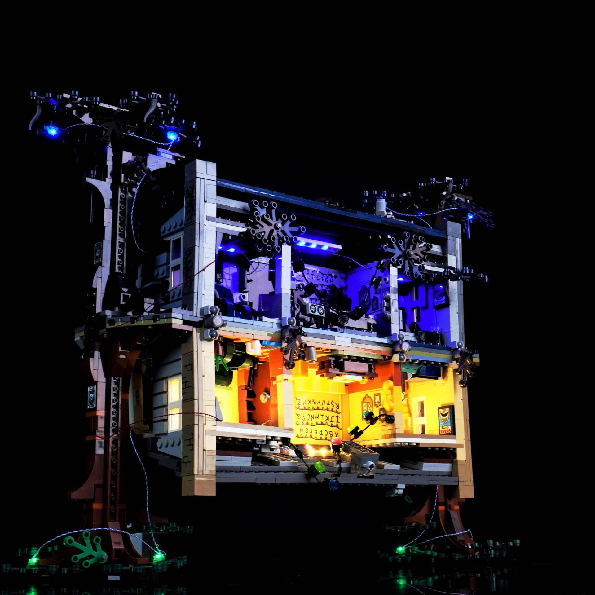 LED Light Set Suitable for LEGO Stranger Things The Upside Down 75810 Building Blocks DIY Lamp Toys(Not Include Model Bricks)