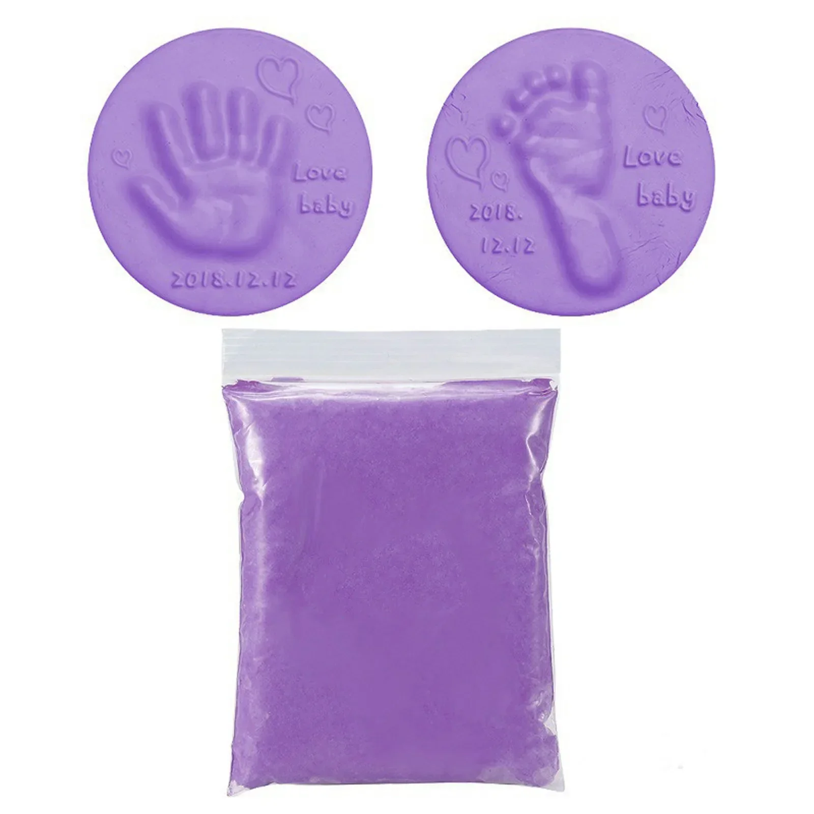 Baby Hand Foot Inkpad Ultra Light Stereo  Care Drying Soft Baby Imprint