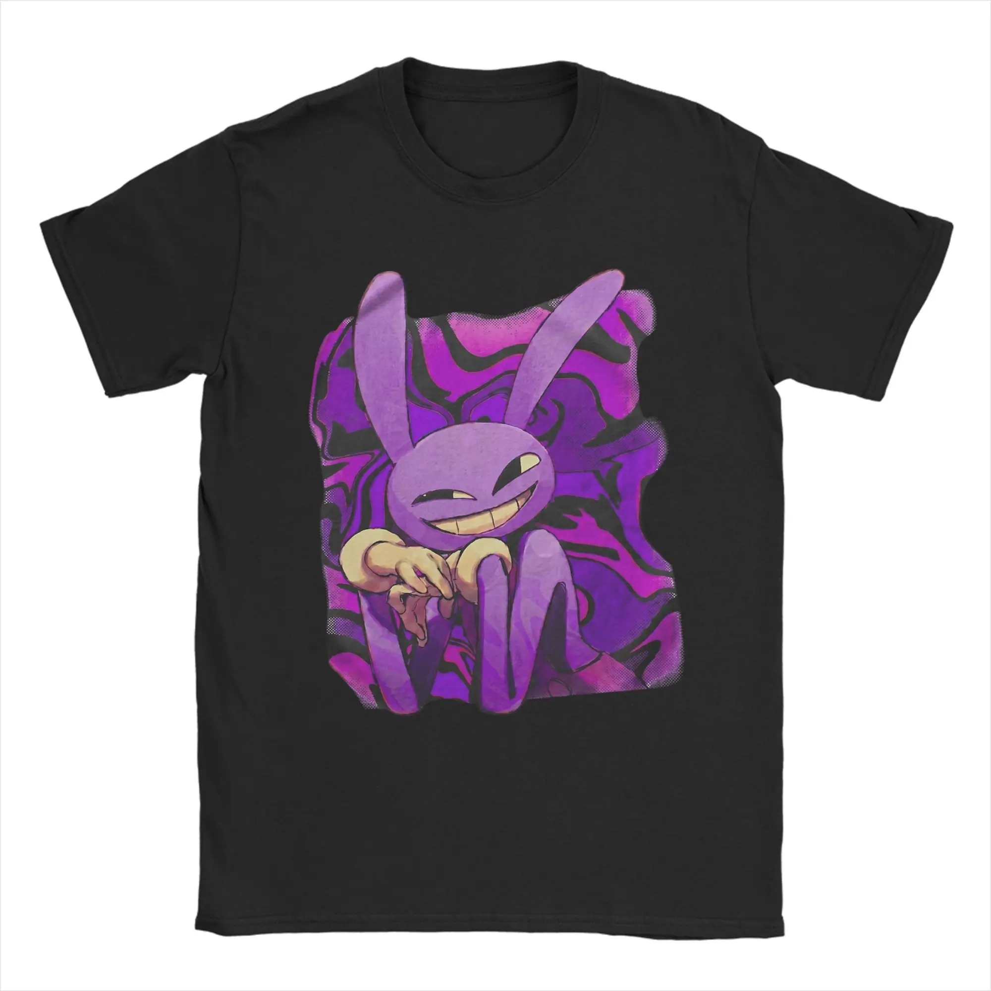 JAX Cartoon Digitals Circus T-Shirt Men 100% Cotton Tees Crewneck Short Sleeve T Shirt Gift Idea Clothes