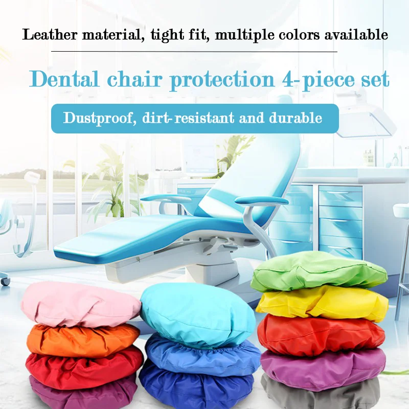 1Pc Pu Leather Dental Chair Cover Dentist Chair Stool Seat Cover Waterproof