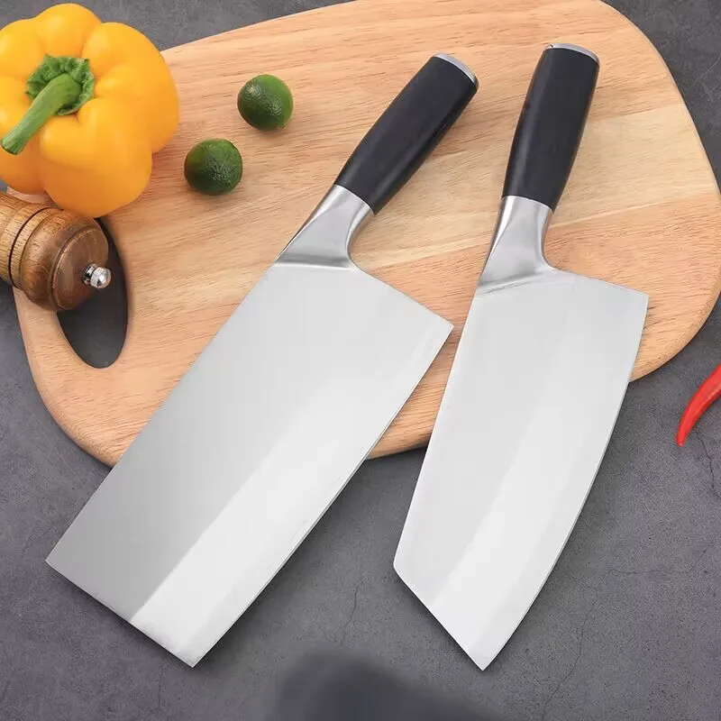 

Kitchen Knives Stainless Steel Chopping Cleaver Meat Vegetables Slicing Chopper Butcher Knife Japanese Chef Knife Cooking Tools