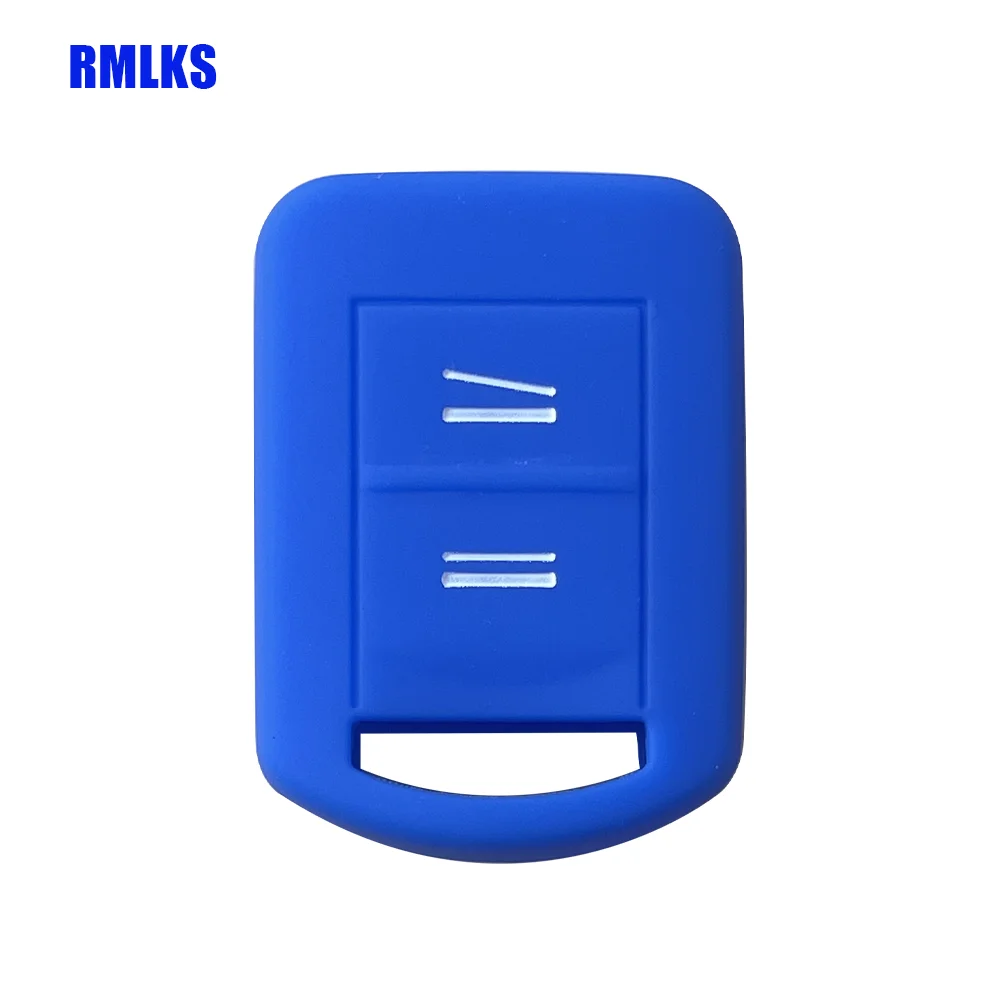 2 Buttons Silicone Car Key Cover Case Set Protection for Vauxhall/Opel Vauxhall Corsa C Agila Meriva Combo Remote Key Fob
