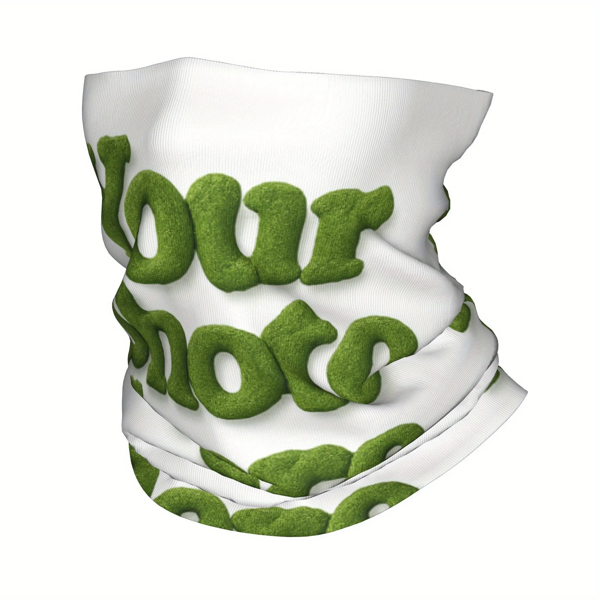 Custom Your Design Here Bandana Winter Neck Wrap Face Scarf for Hiking Personalized Customized Logo Printed Gaiter Headband