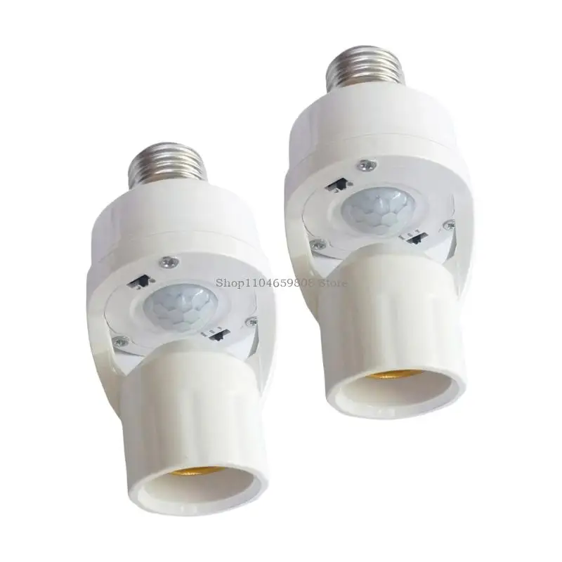Auto On/Off Light Socket Adapters Infrareds Sensorings Technology Design Energy Design Construction Universal Fit Construction