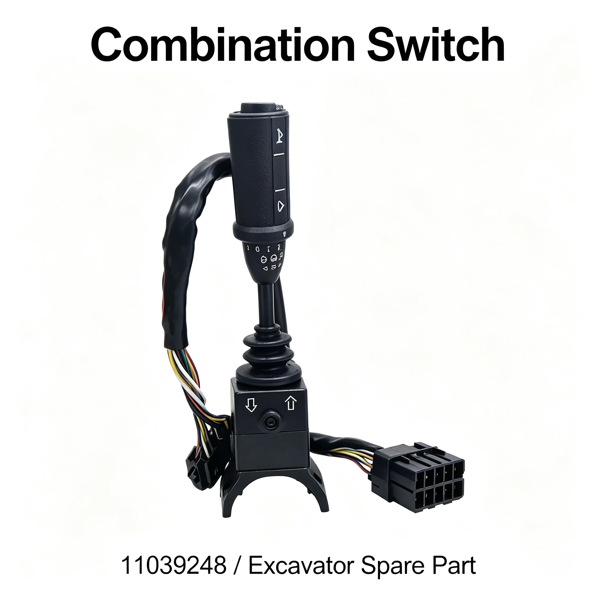 Black Switch Handle 20x20x10CM for For volvo L60E For l70 For loaders and Matching For excavator Equipment 11039248