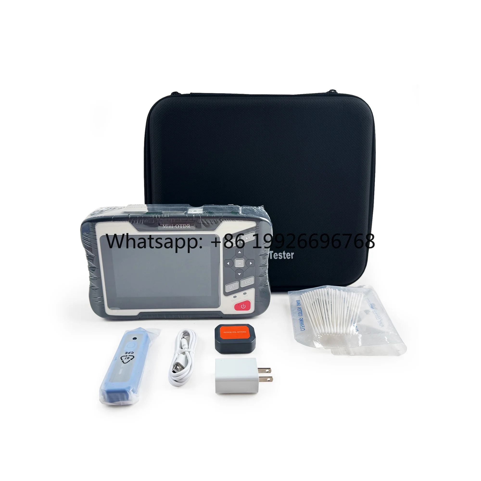NK4300 Optical Time Domain Reflectometer Tester 1310/1550NM 26/24dB OTDR VFL OPM Light Source FTTH Network Featuring SC UPC