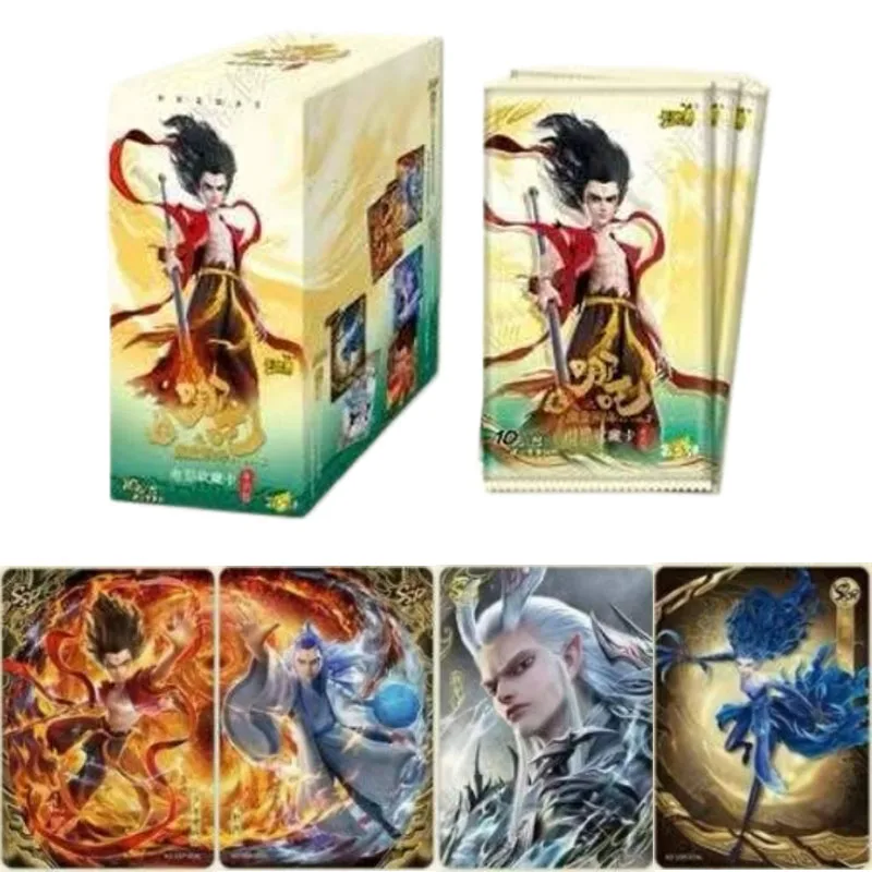 

KAYOU Genuine Nezha Card Nezha's Demon Child Roars the Sea Series Dou Tian Bao Movie Anime Collection Cards Toys Gifts